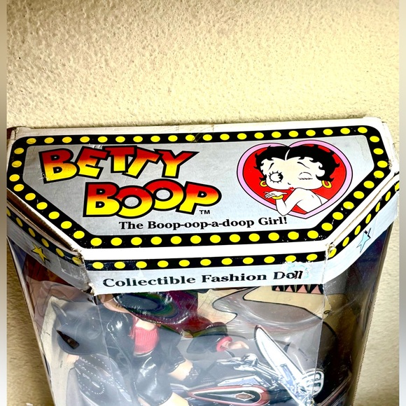 Betty Boop Collectible Fashion Doll Bike Rider with Stand Imported from Japan - Picture 7 of 10